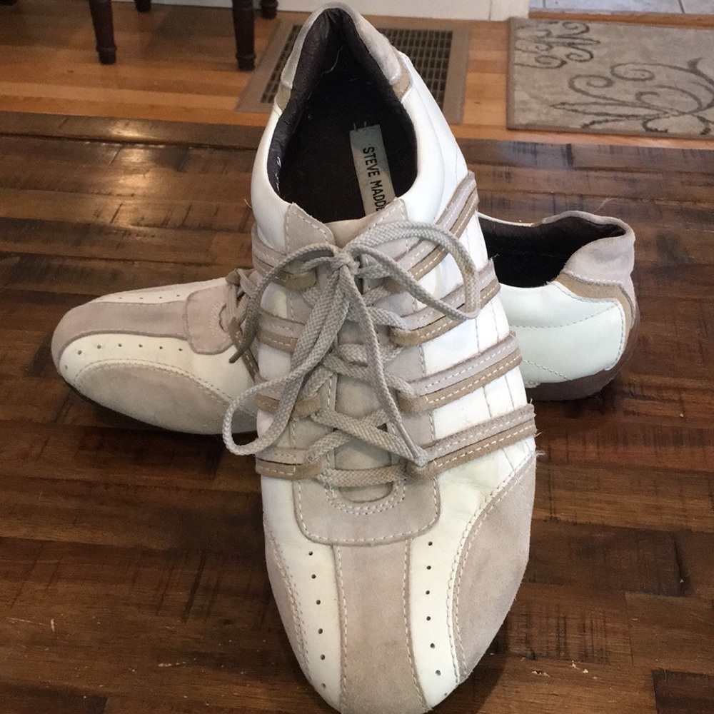Leather Steve Madden Mens Sneakers